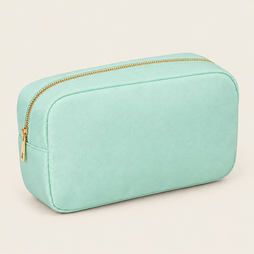 Trousse de toilette vert menthe