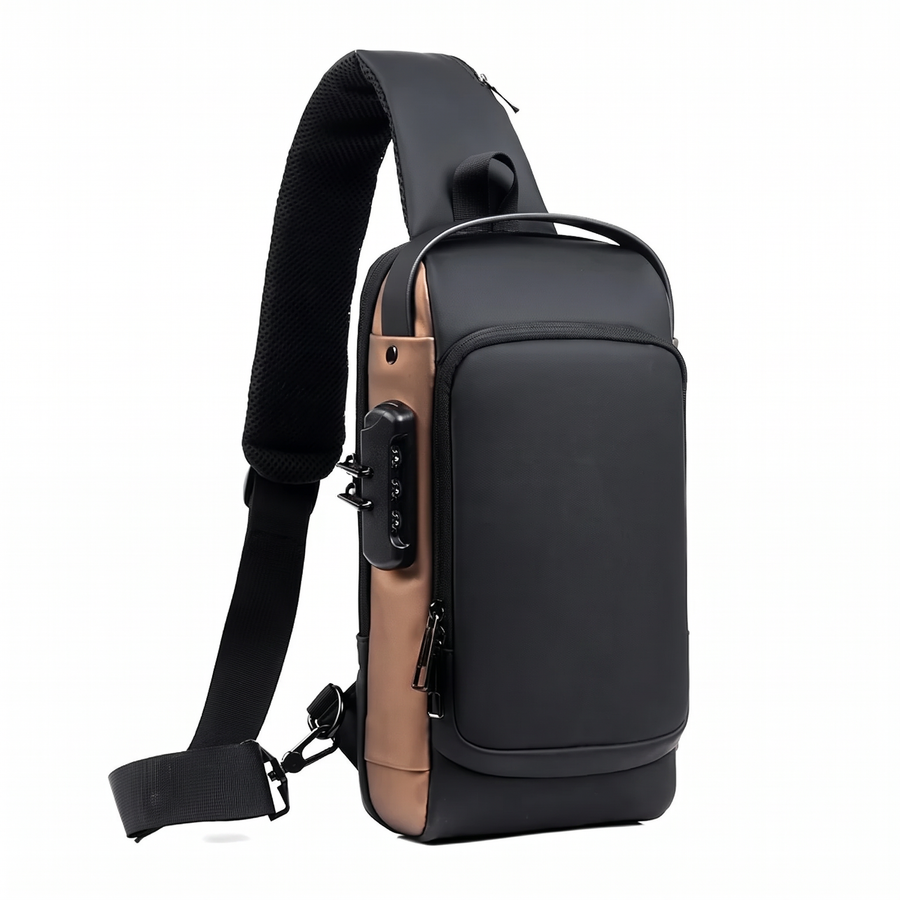 Compact Chest Bag – USB Port