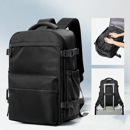 Compression backpack, black