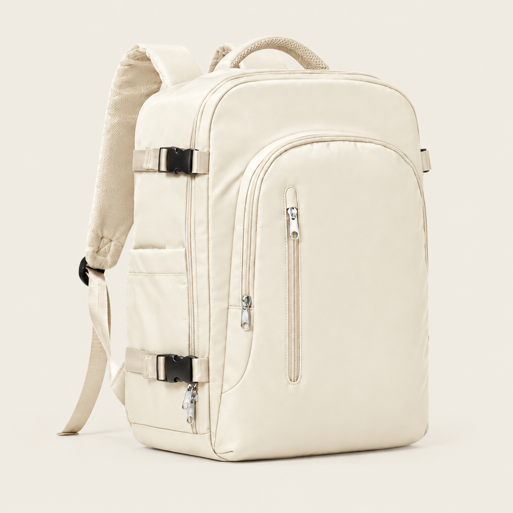 Sac à dos cabine 45x36x20 beige
