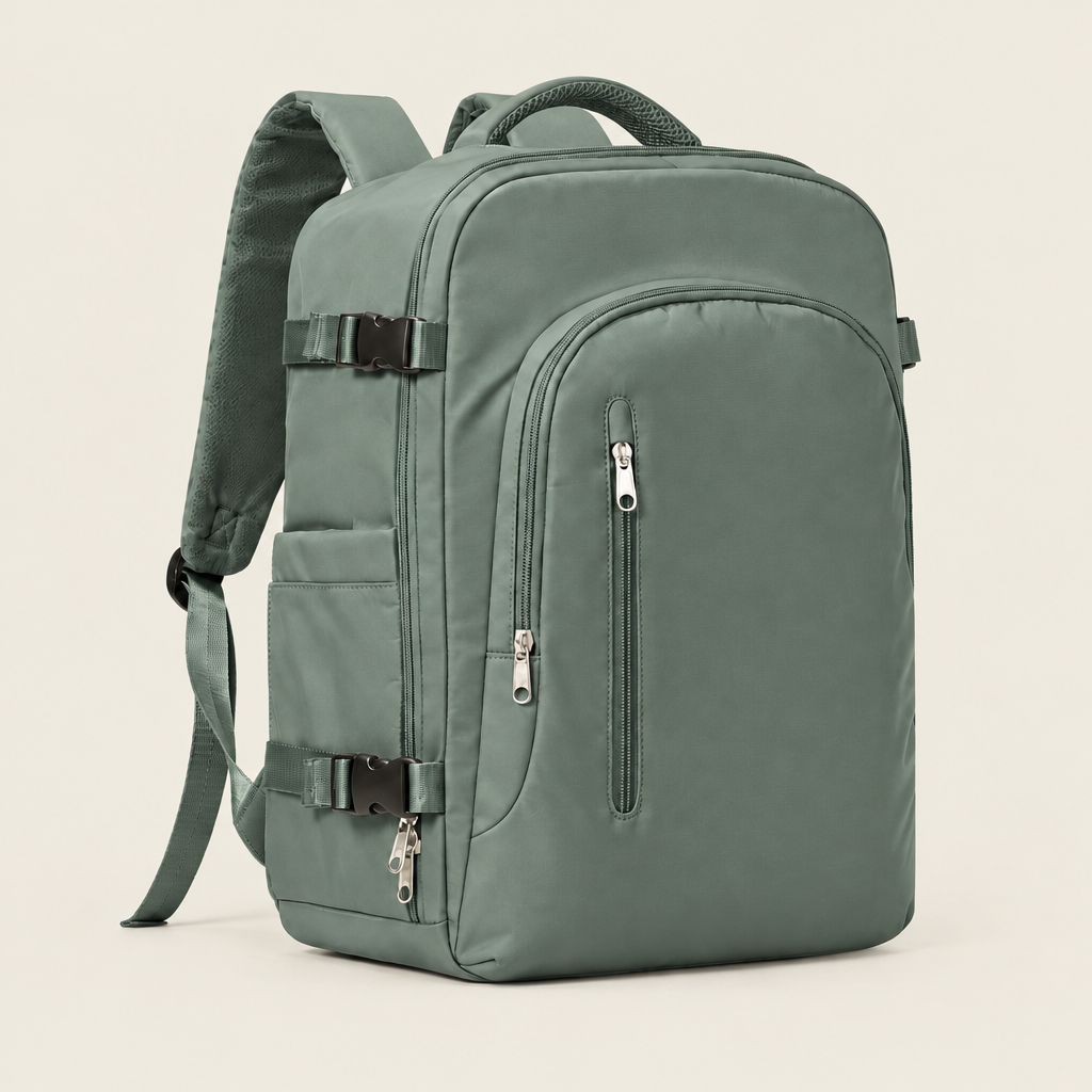 Sac à dos cabine 45x36x20 vert foncé