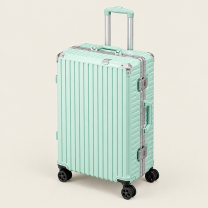 Valise cabine cadre aluminium verte