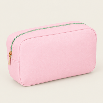 Trousse de toilette rose clair