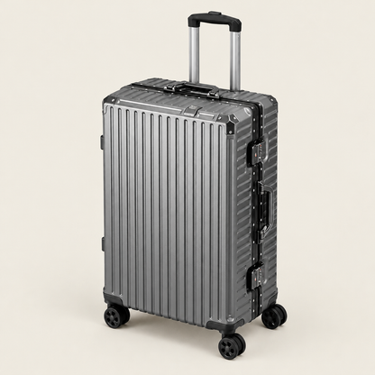 Valise cabine cadre aluminium gris foncé