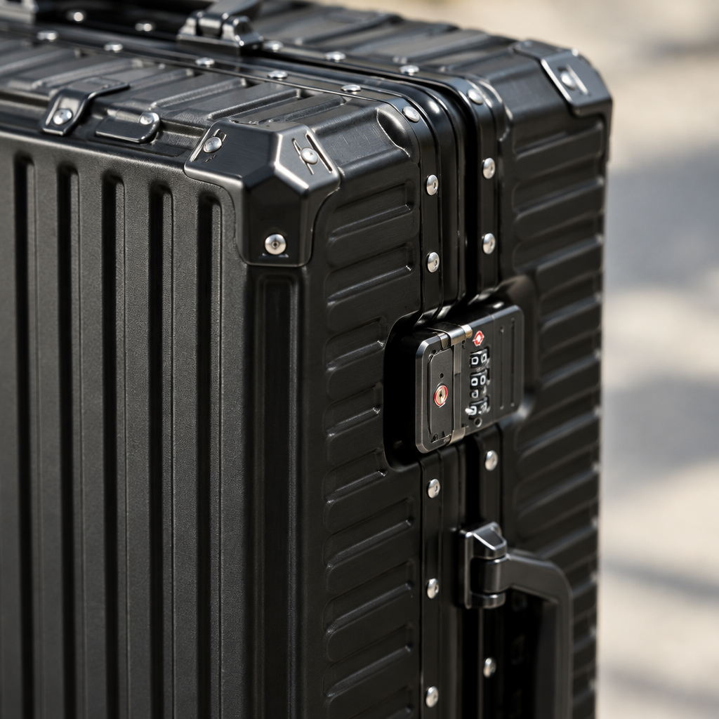 Loquets et serrure à code de la valise